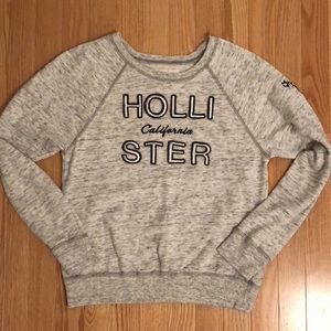🧡Gray Hollister Sweatshirt, SUPER SOFT - Size XS